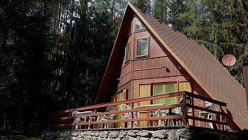 Romantisches Ferienhaus, grosse Terrasse