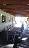 Gedeckte Terrasse 15x4m 60m2